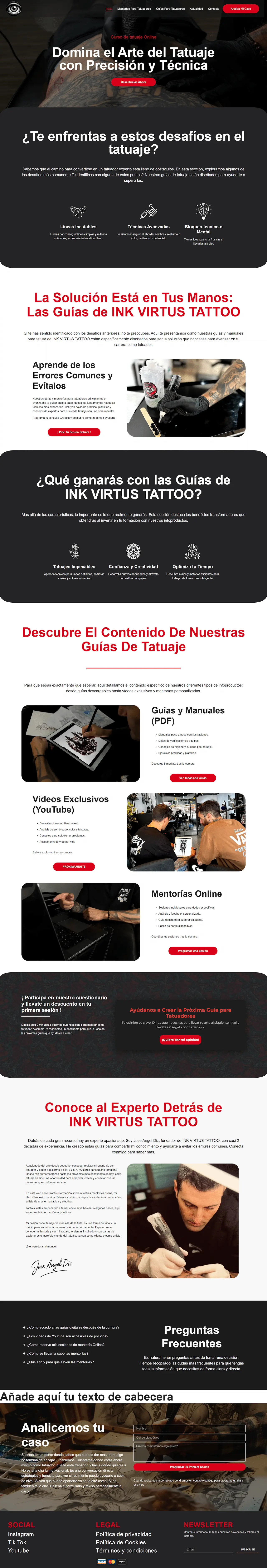 Disseny web andorra membresia tattoo