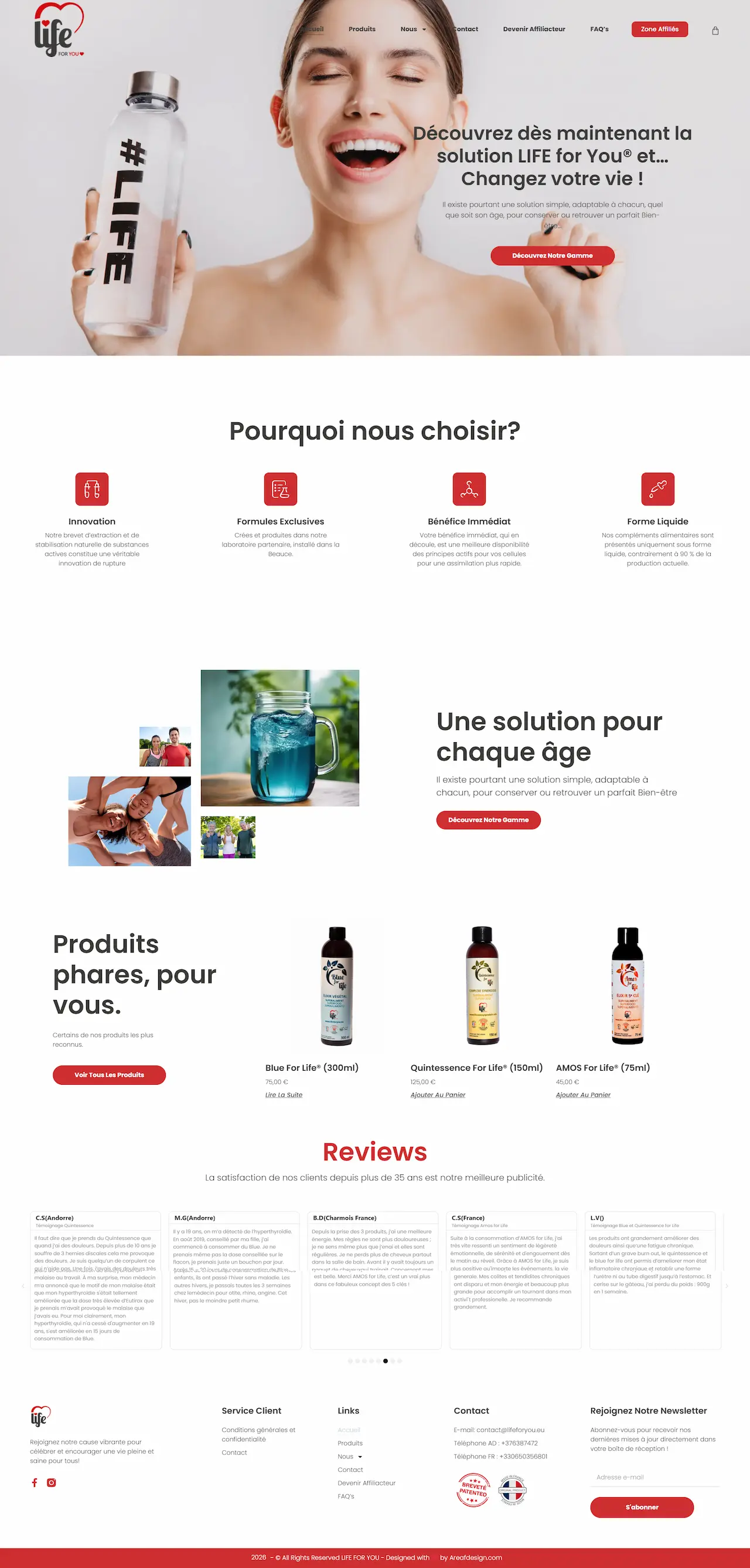 Web afiliacio Andorra suplements naturals