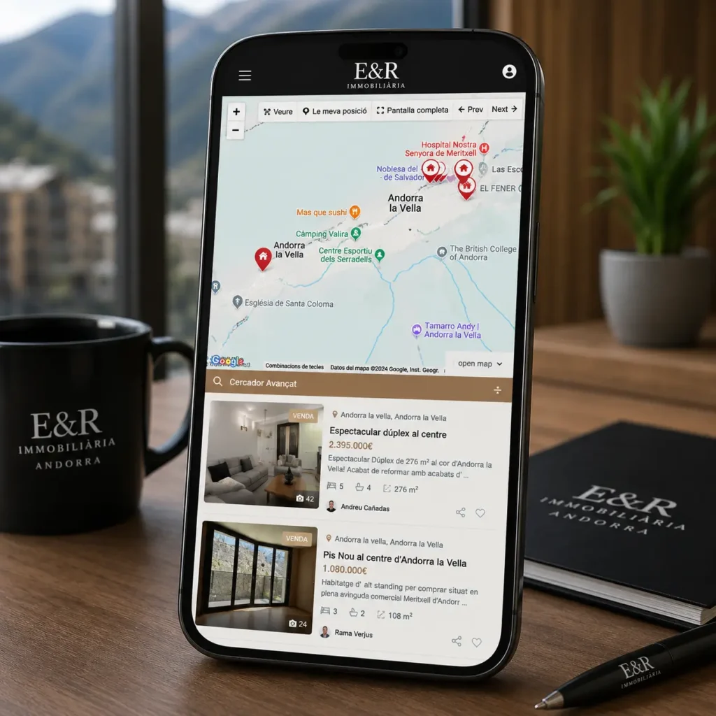 desenvolupament web immobiliaria andorra 2experts