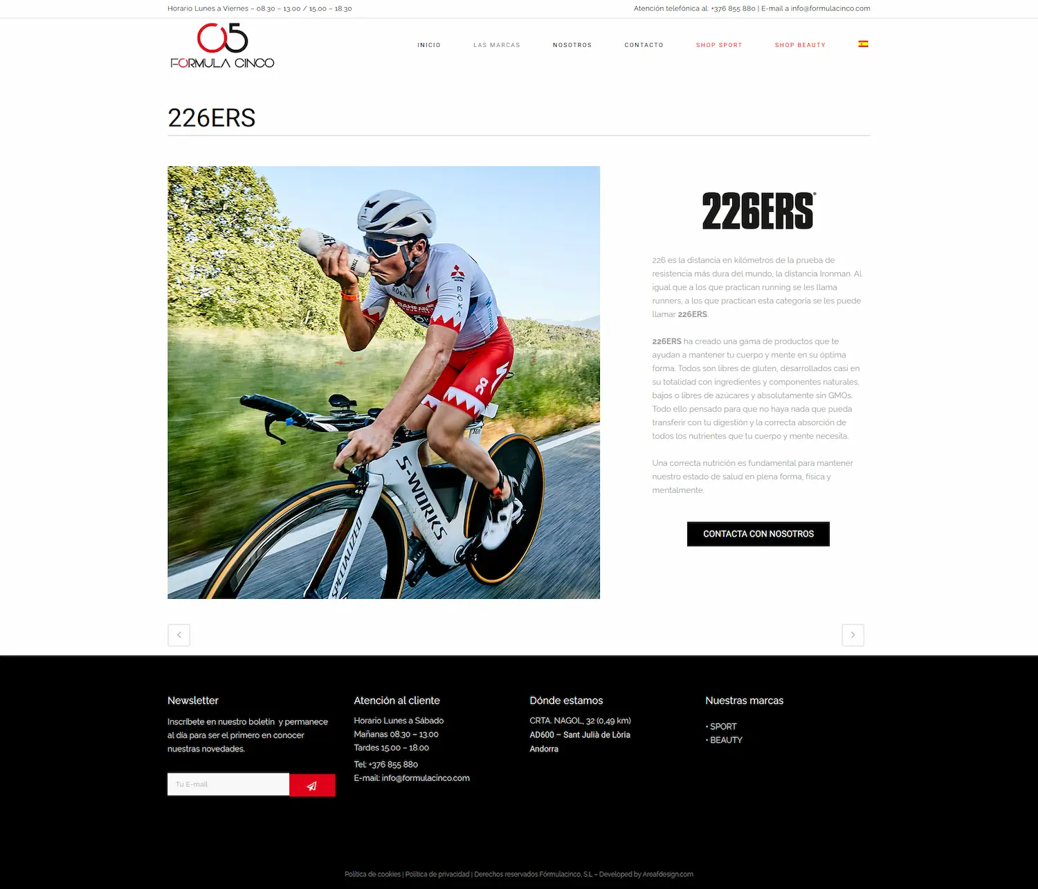 f5 pagina corporativa desarrollo web andorra detalle