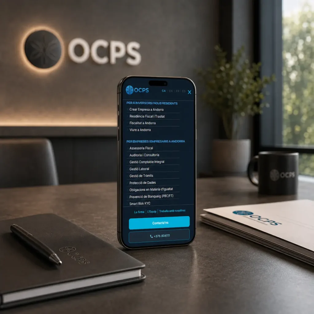 seo per consultoria andorra OCPS